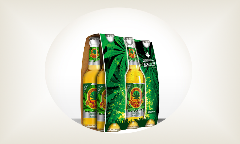 Cannabis bier van Oettinger sixpack